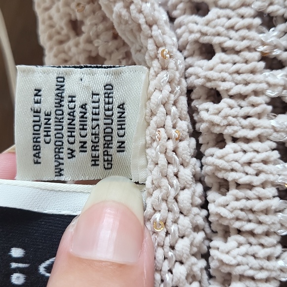 Nwt Joie cream knit sweater size medium - Picture 5 of 8